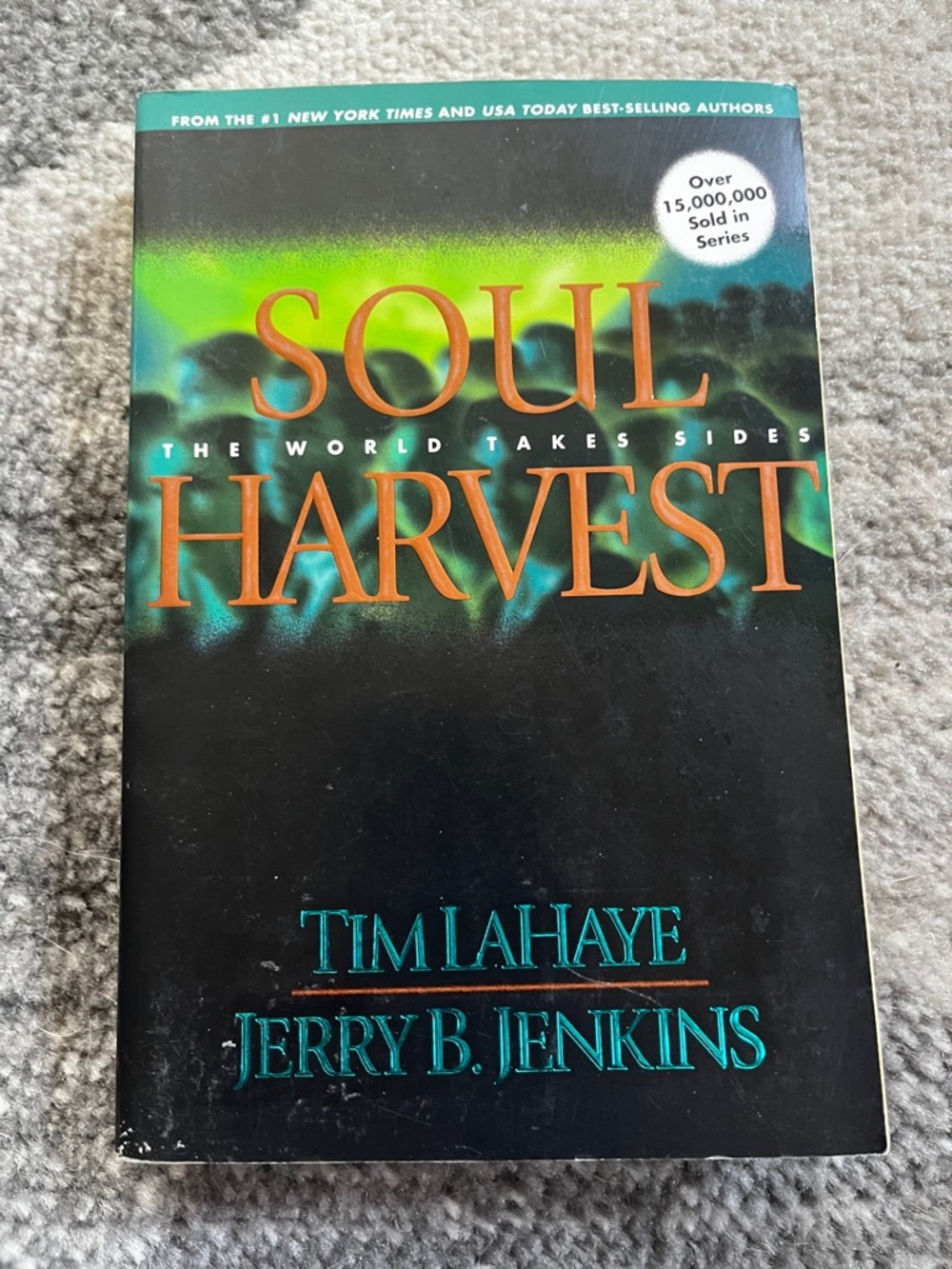 Vintage Cream Copyright Page Coffee Table Book